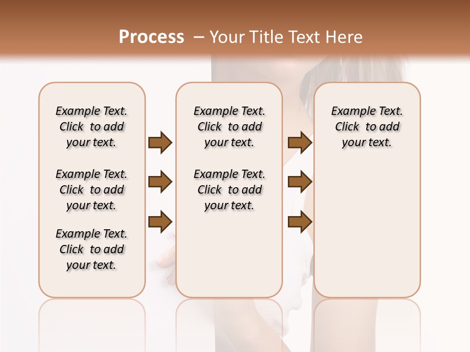 Beautiful Add Girl PowerPoint Template