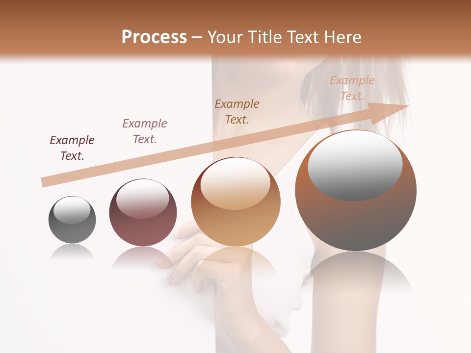 Beautiful Add Girl PowerPoint Template