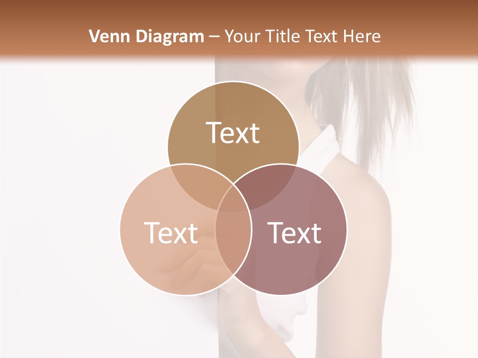 Beautiful Add Girl PowerPoint Template