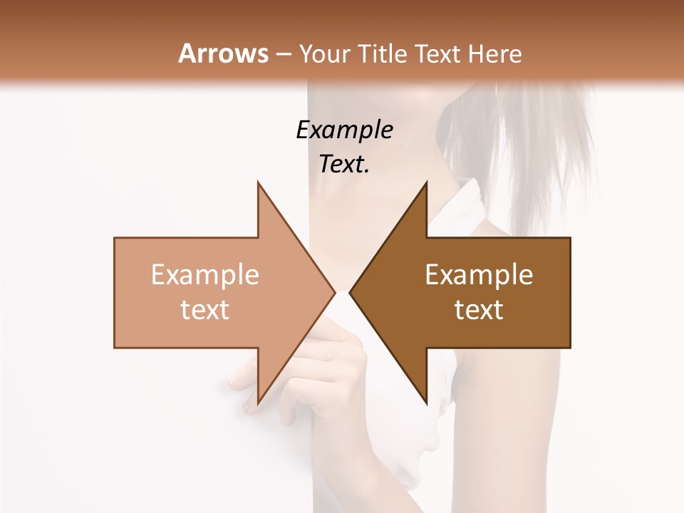 Beautiful Add Girl PowerPoint Template