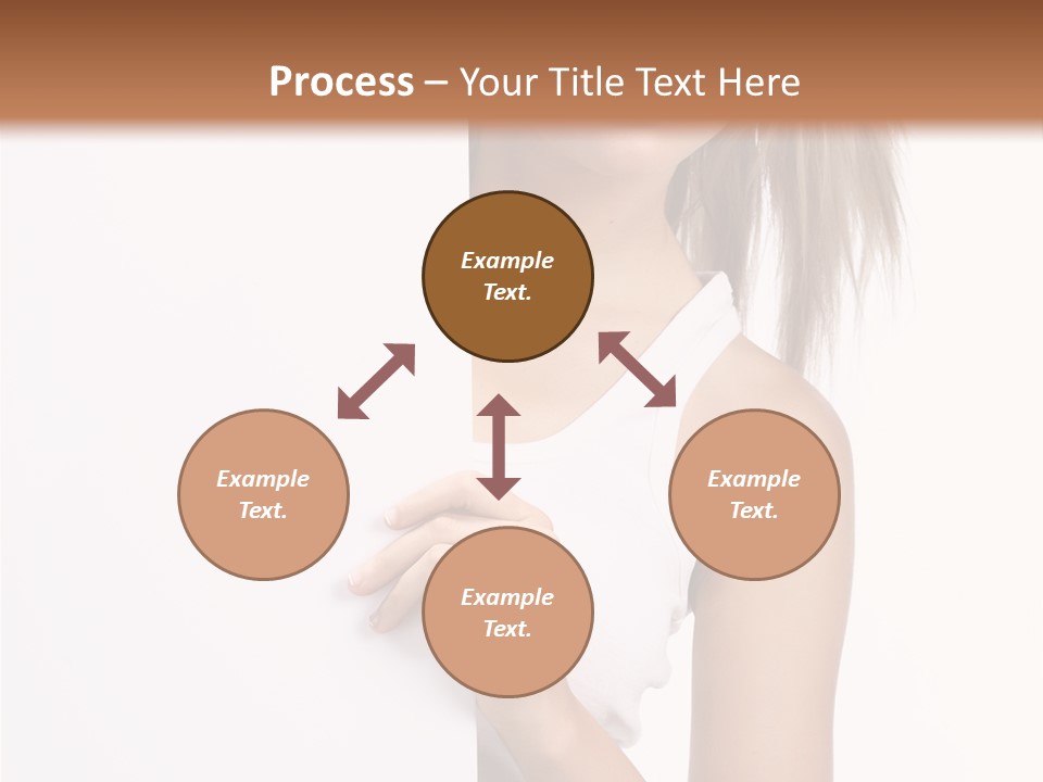 Beautiful Add Girl PowerPoint Template