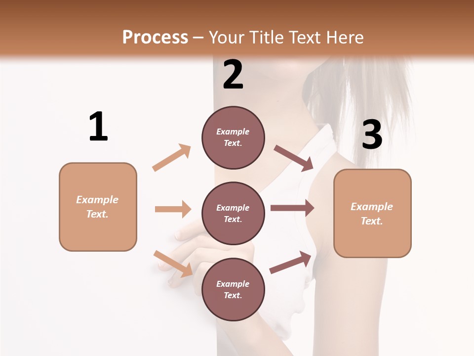 Beautiful Add Girl PowerPoint Template