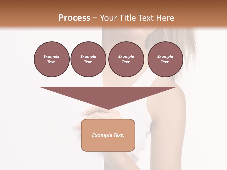 Beautiful Add Girl PowerPoint Template