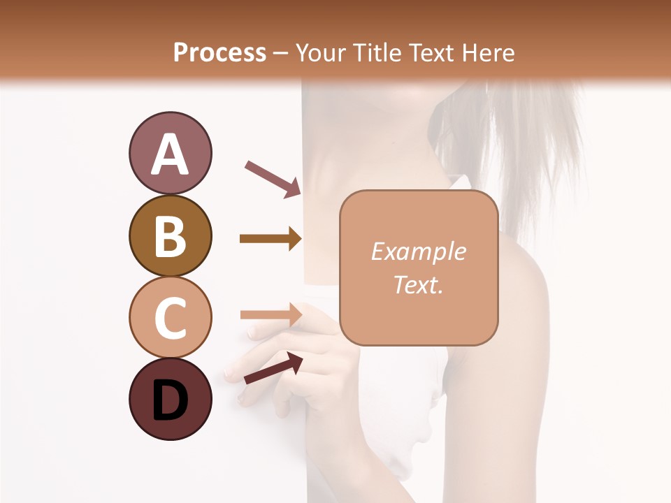 Beautiful Add Girl PowerPoint Template
