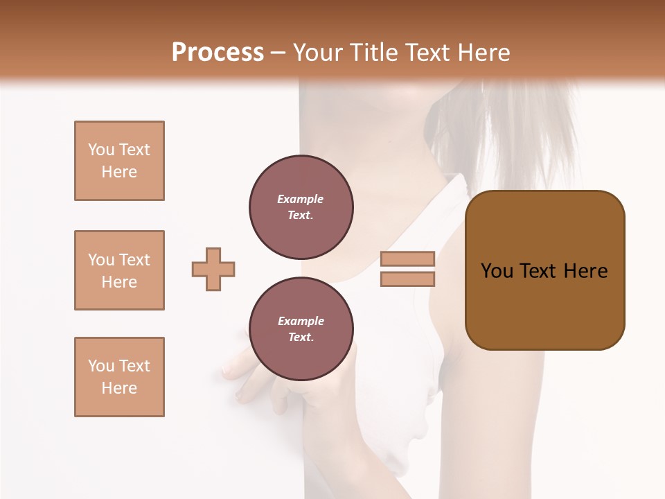 Beautiful Add Girl PowerPoint Template