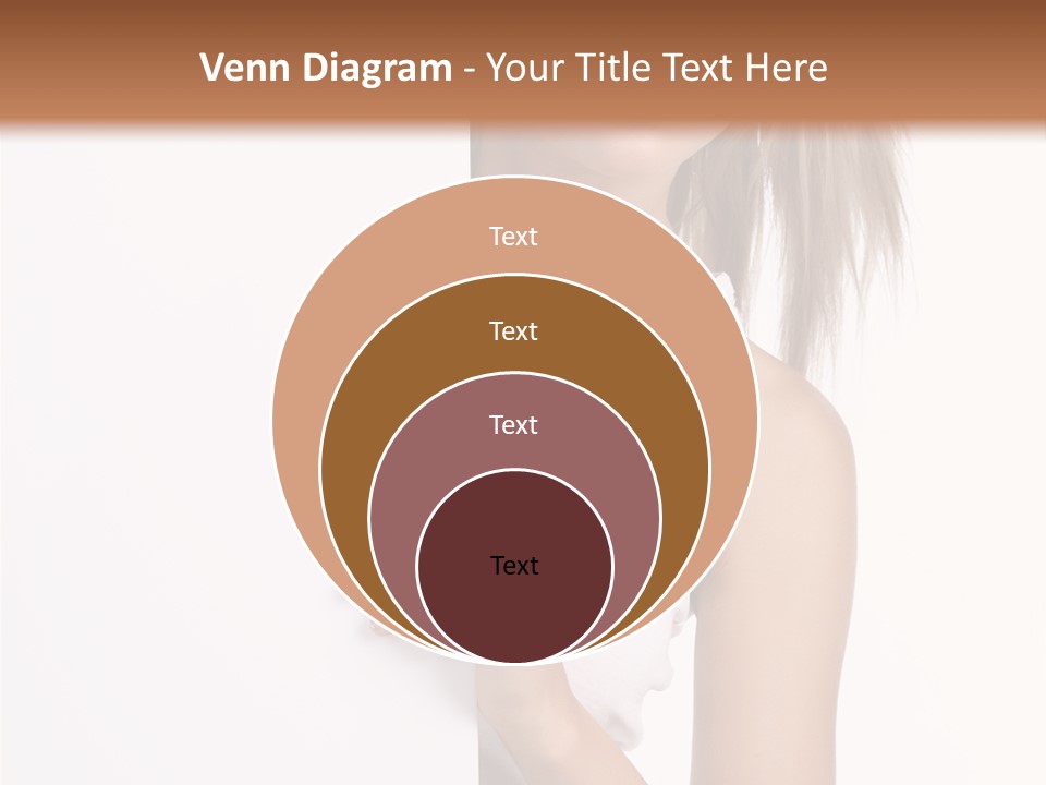 Beautiful Add Girl PowerPoint Template