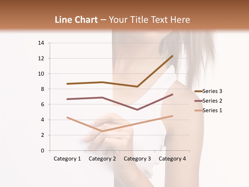 Beautiful Add Girl PowerPoint Template