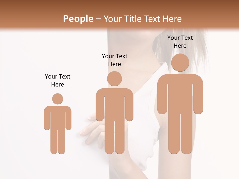 Beautiful Add Girl PowerPoint Template