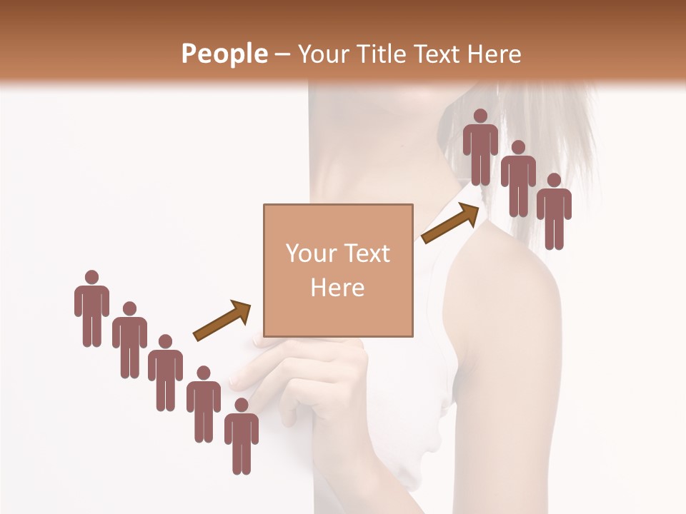 Beautiful Add Girl PowerPoint Template