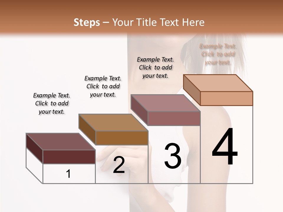 Beautiful Add Girl PowerPoint Template