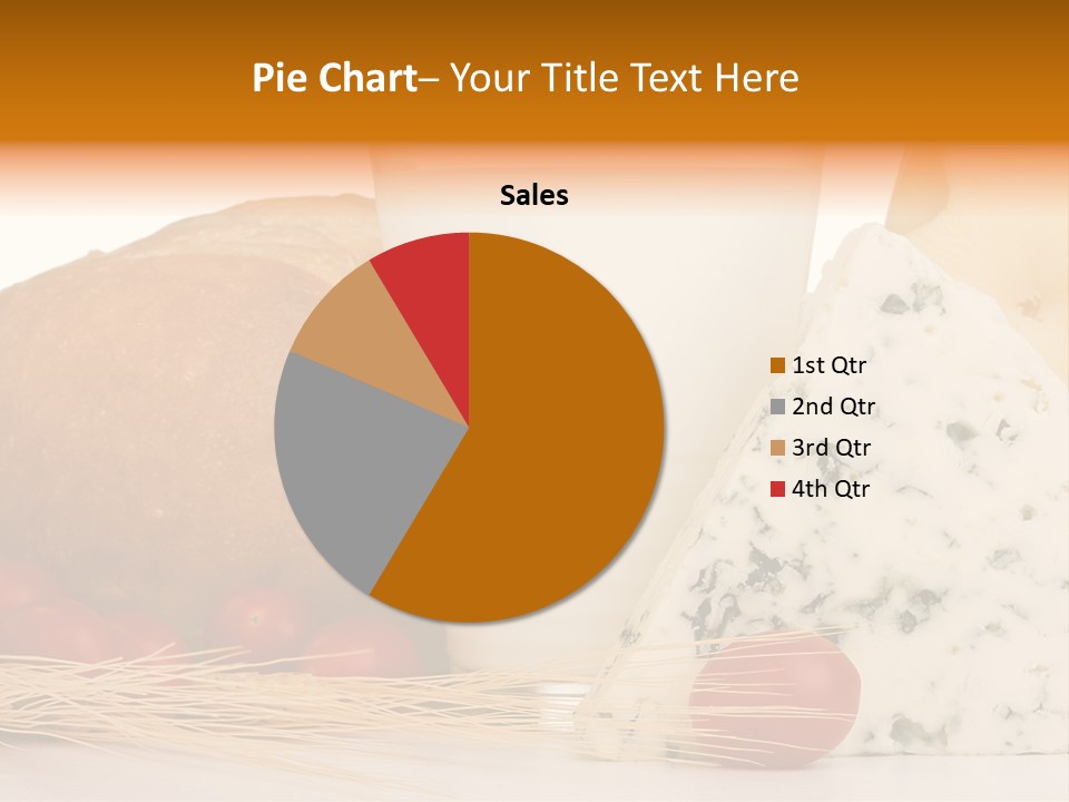 Drink Fat Vegetables PowerPoint Template
