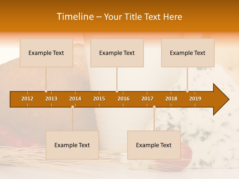 Drink Fat Vegetables PowerPoint Template