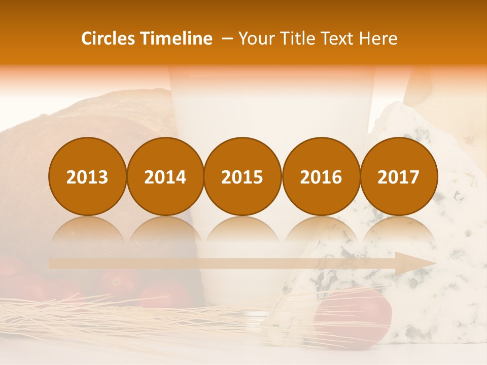 Drink Fat Vegetables PowerPoint Template