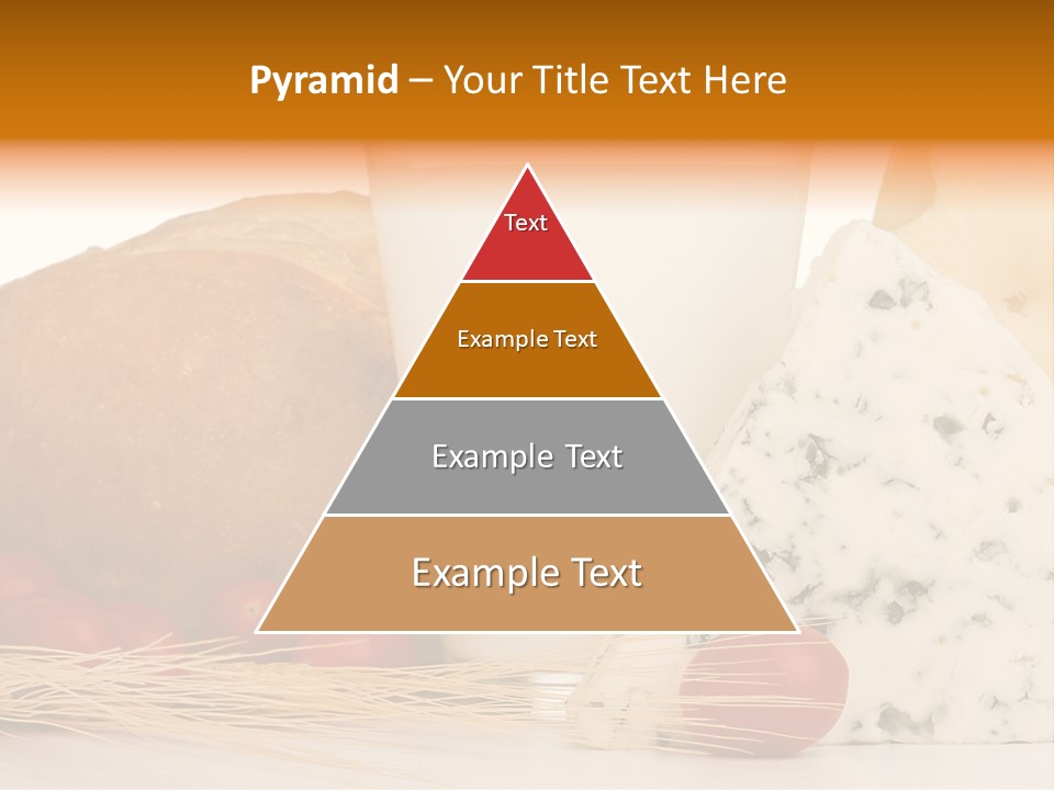 Drink Fat Vegetables PowerPoint Template