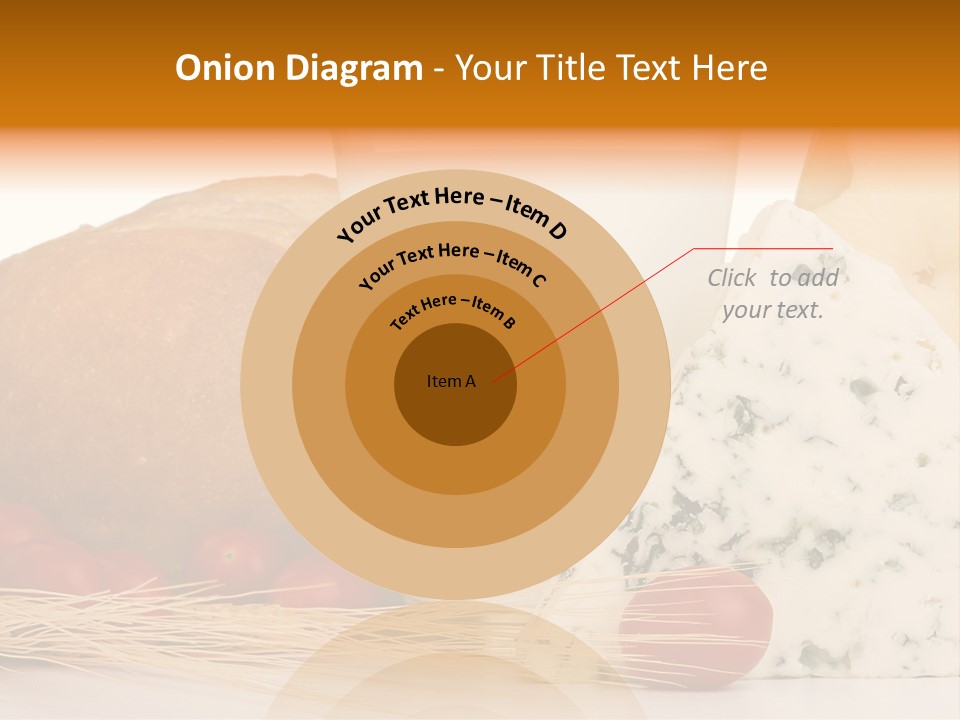 Drink Fat Vegetables PowerPoint Template