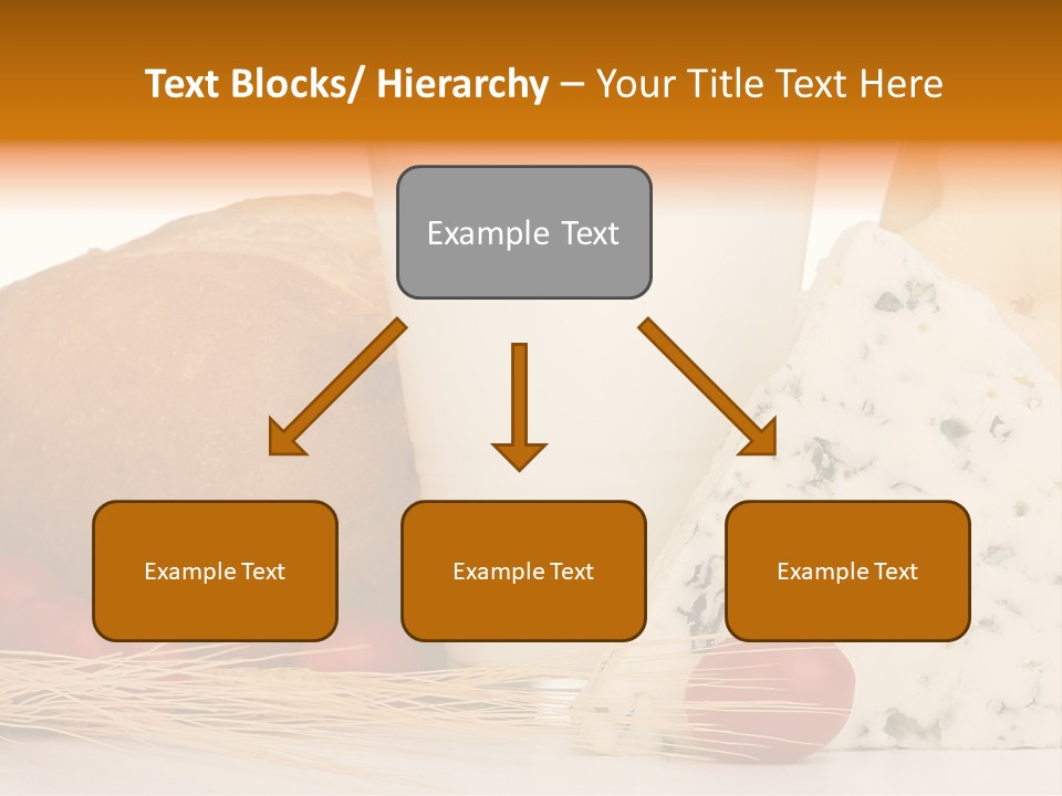 Drink Fat Vegetables PowerPoint Template