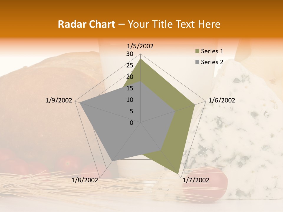 Drink Fat Vegetables PowerPoint Template