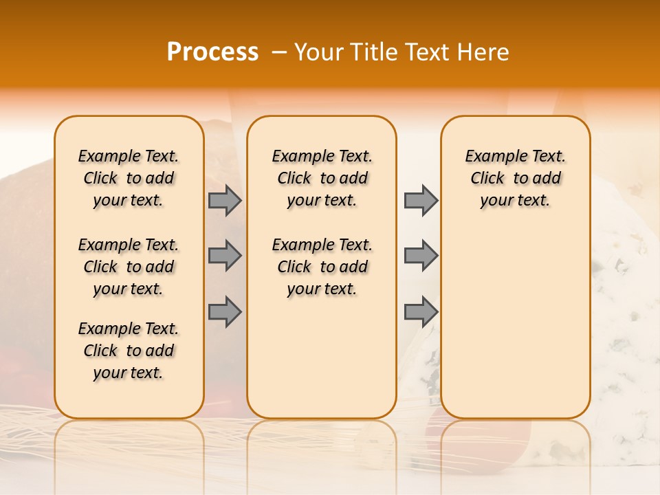 Drink Fat Vegetables PowerPoint Template
