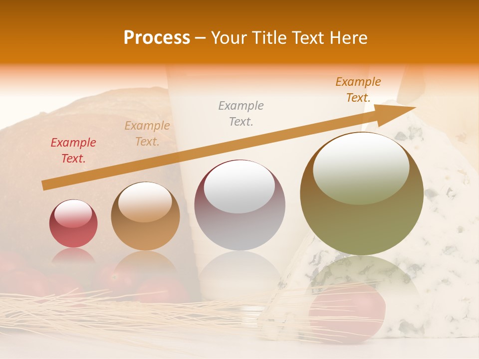 Drink Fat Vegetables PowerPoint Template