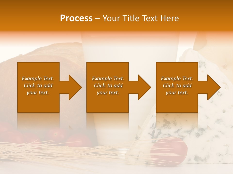Drink Fat Vegetables PowerPoint Template