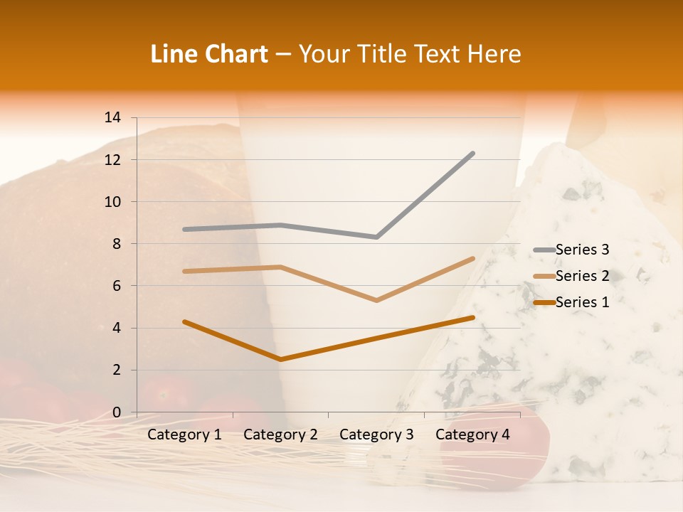 Drink Fat Vegetables PowerPoint Template