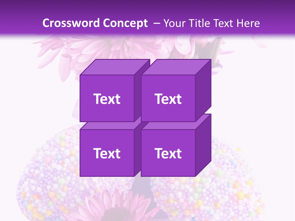 Pattern Bucket Spring PowerPoint Template