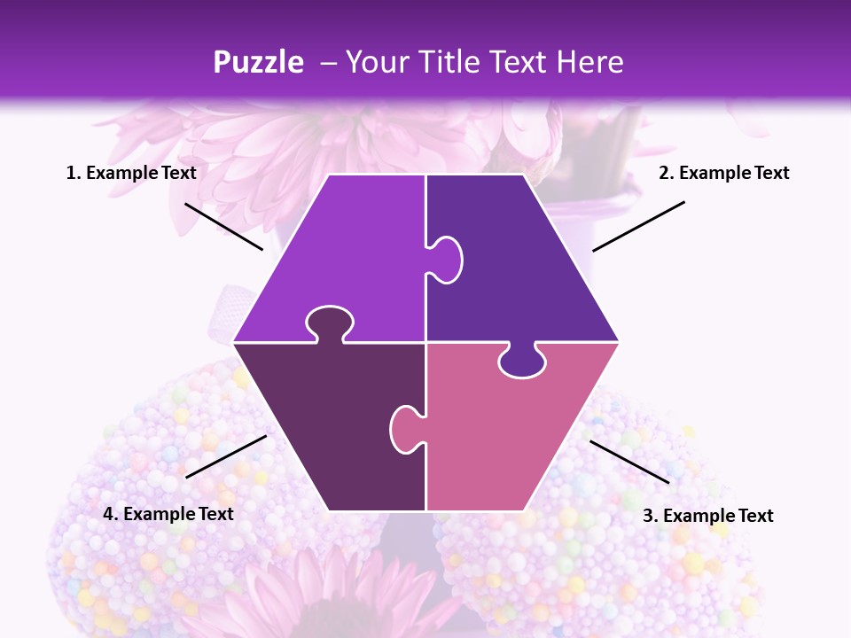 Pattern Bucket Spring PowerPoint Template