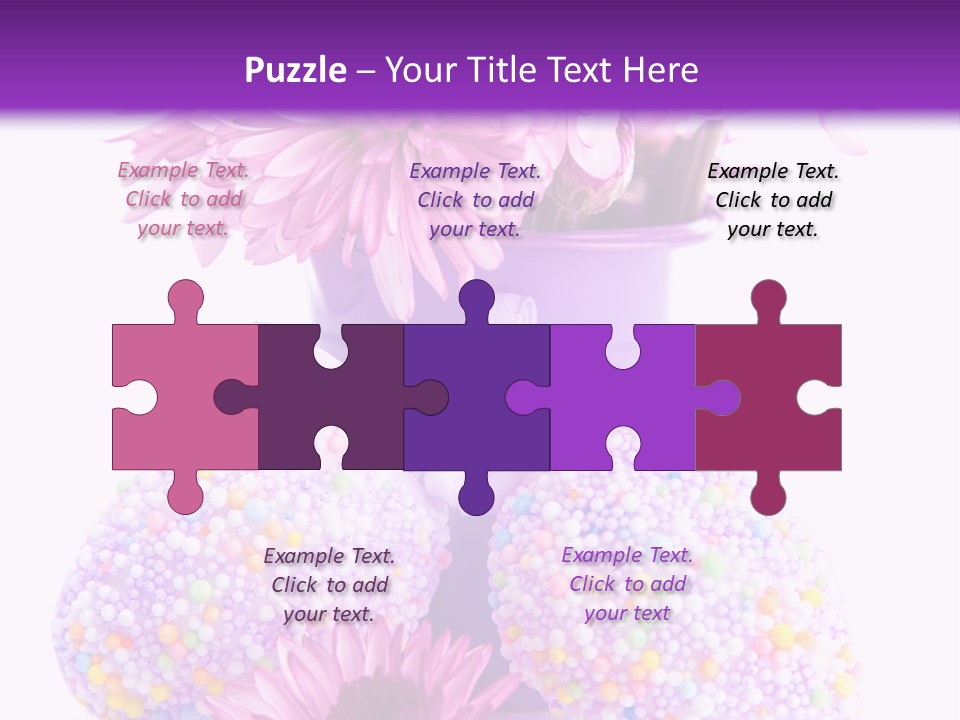 Pattern Bucket Spring PowerPoint Template