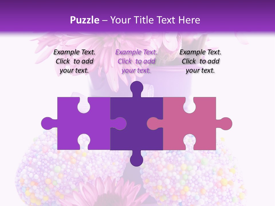 Pattern Bucket Spring PowerPoint Template