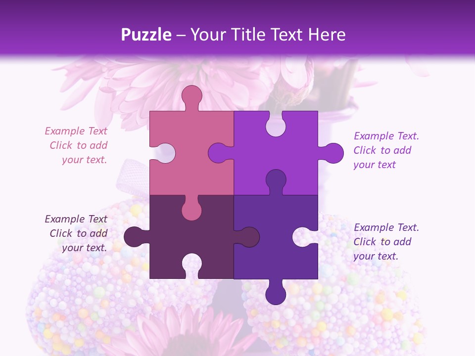 Pattern Bucket Spring PowerPoint Template