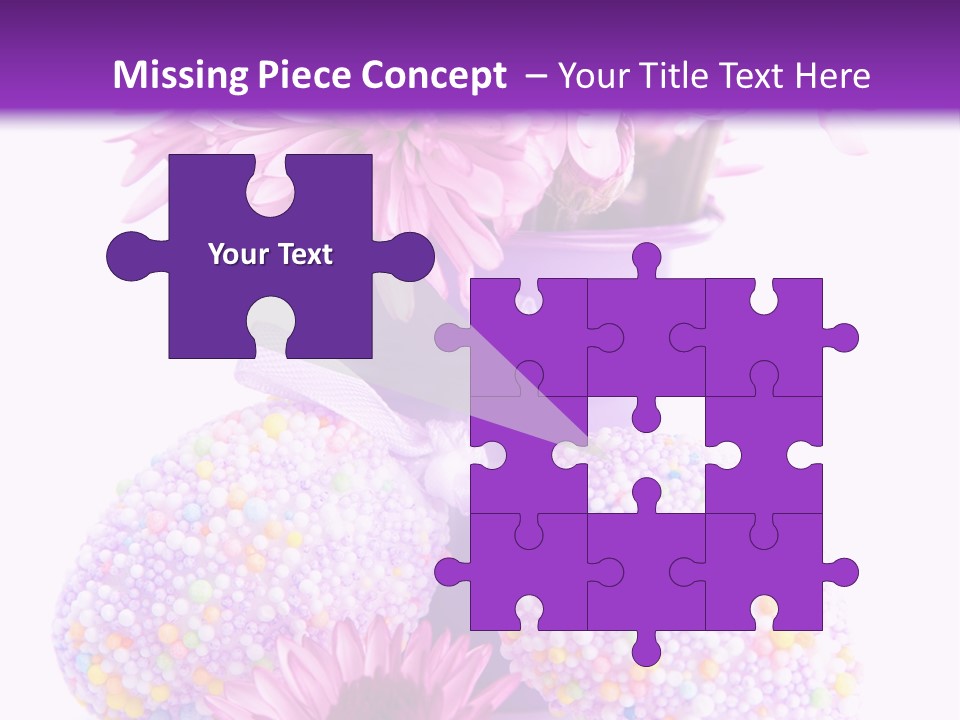 Pattern Bucket Spring PowerPoint Template