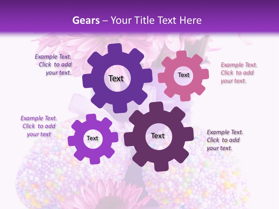 Pattern Bucket Spring PowerPoint Template