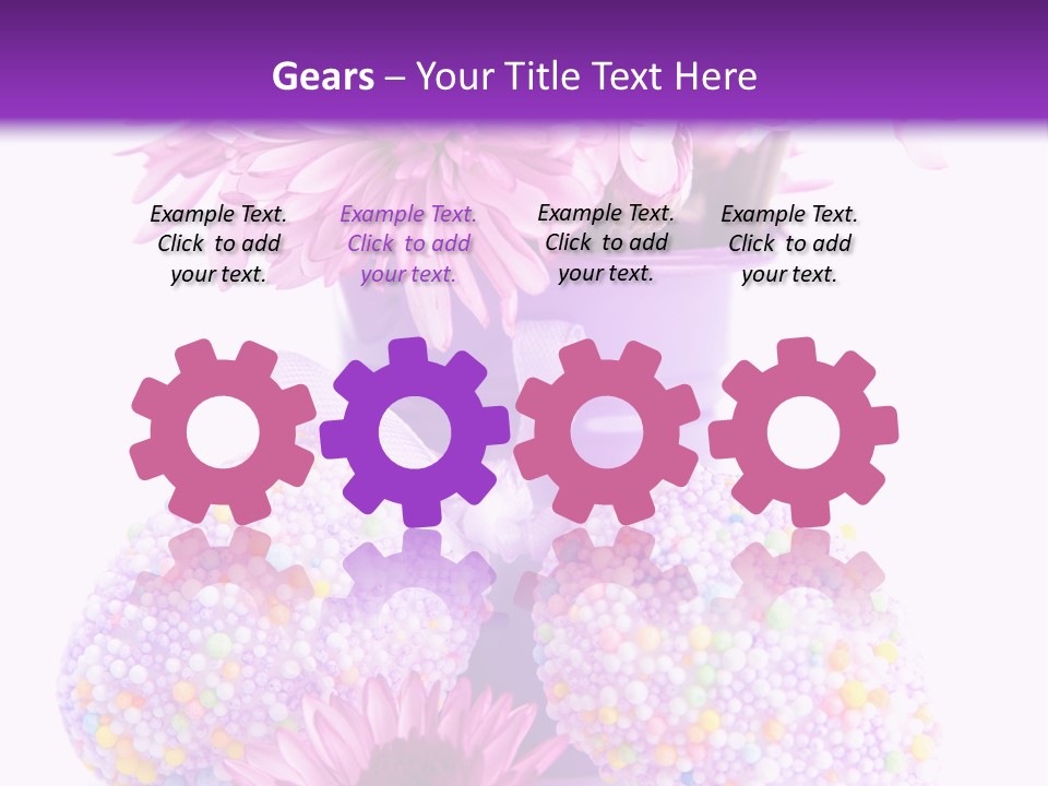 Pattern Bucket Spring PowerPoint Template