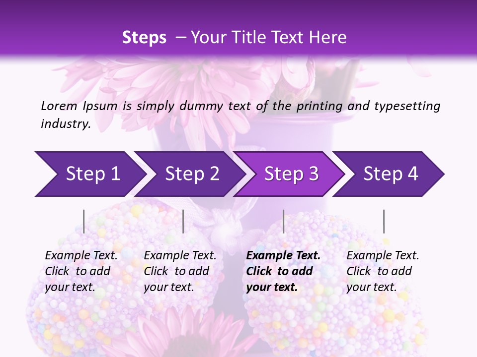 Pattern Bucket Spring PowerPoint Template