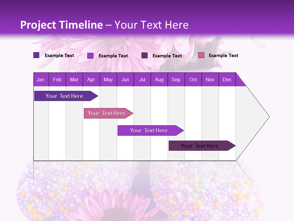 Pattern Bucket Spring PowerPoint Template