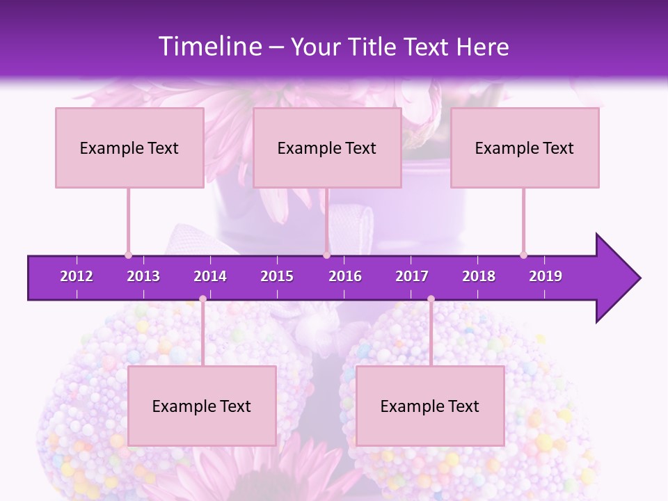 Pattern Bucket Spring PowerPoint Template