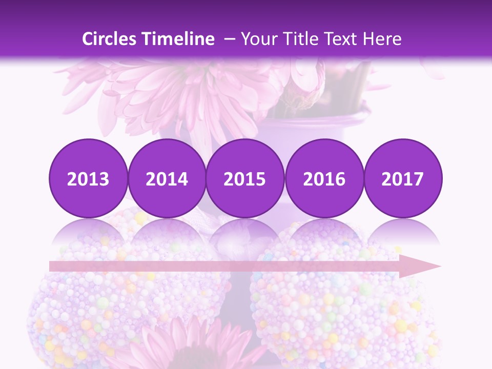 Pattern Bucket Spring PowerPoint Template