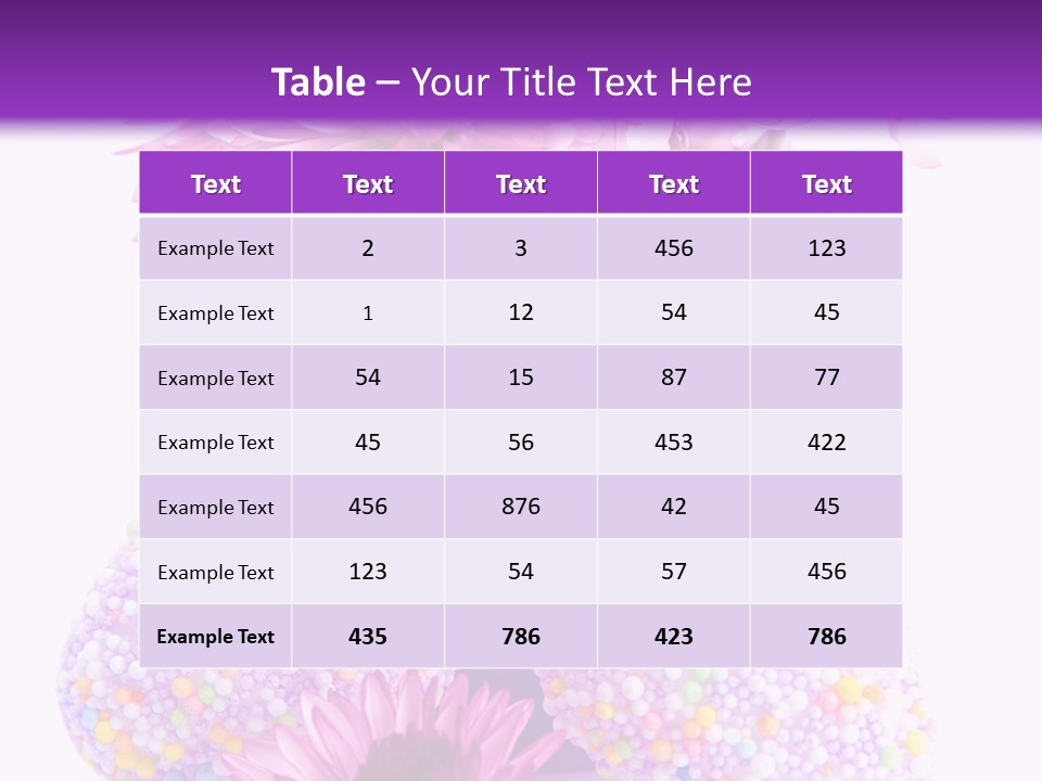 Pattern Bucket Spring PowerPoint Template