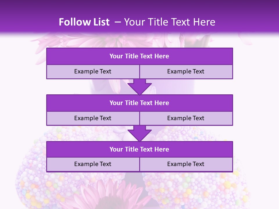 Pattern Bucket Spring PowerPoint Template