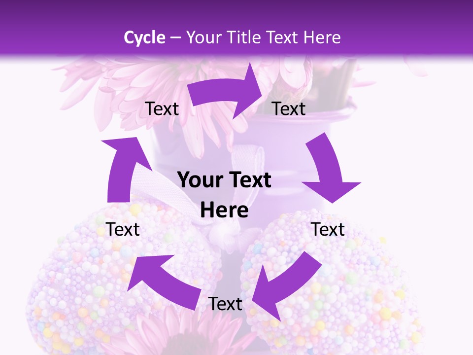 Pattern Bucket Spring PowerPoint Template