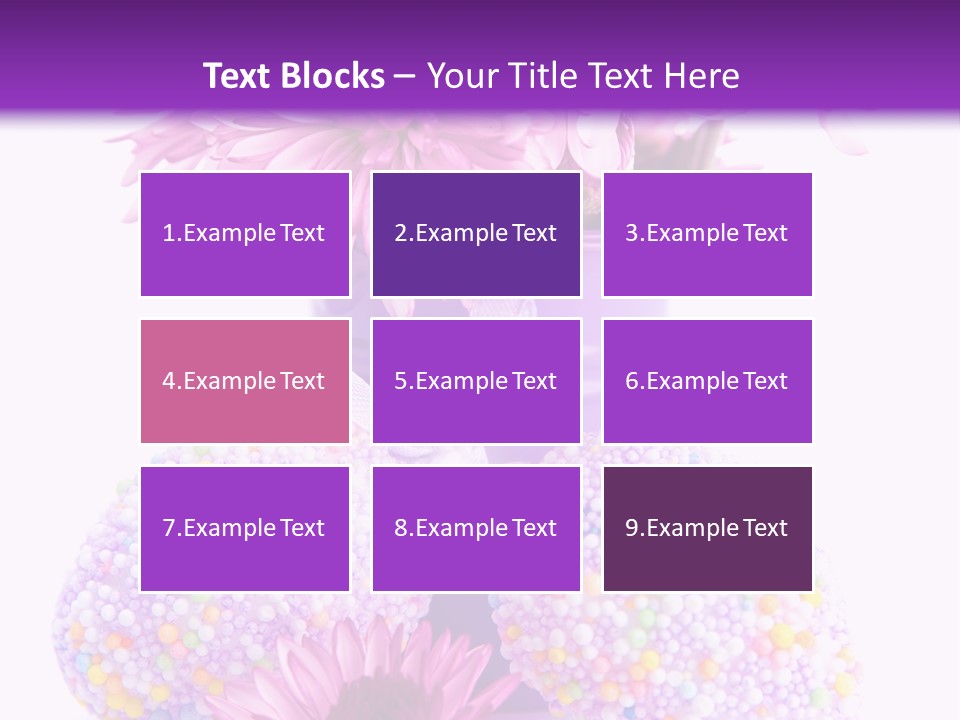 Pattern Bucket Spring PowerPoint Template