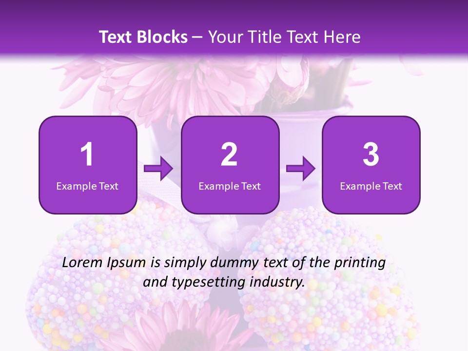 Pattern Bucket Spring PowerPoint Template