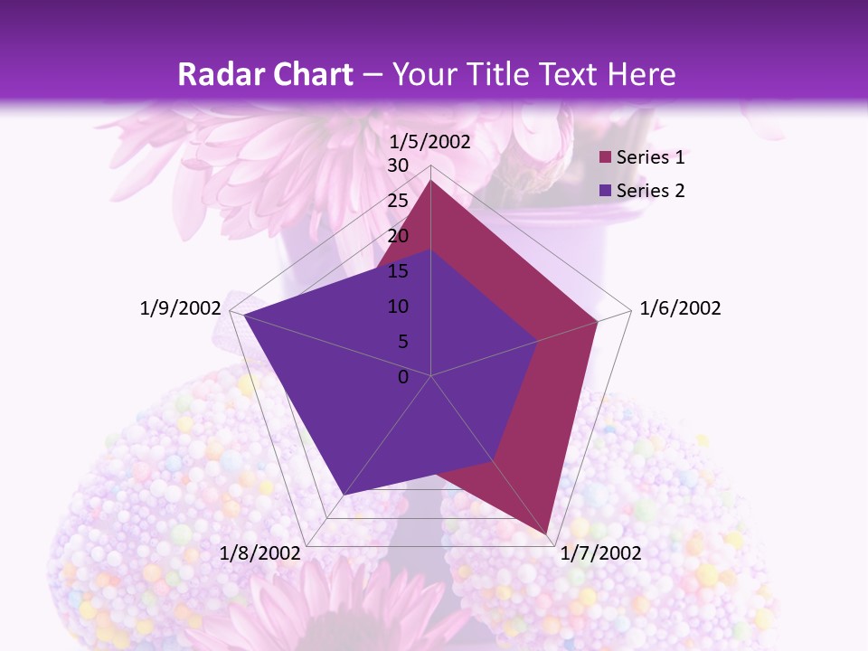 Pattern Bucket Spring PowerPoint Template