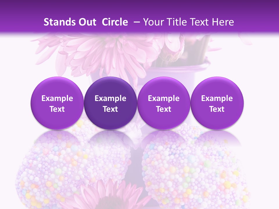 Pattern Bucket Spring PowerPoint Template