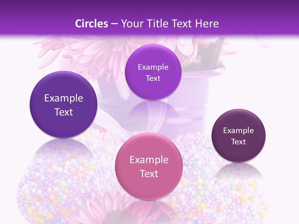 Pattern Bucket Spring PowerPoint Template