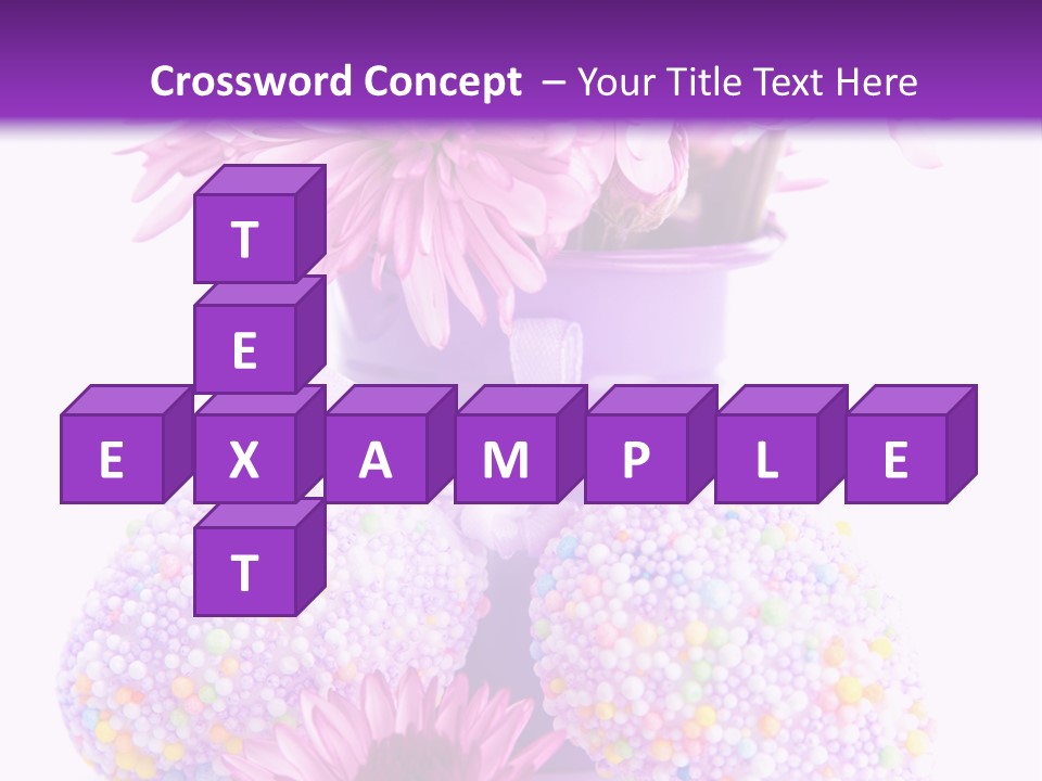 Pattern Bucket Spring PowerPoint Template