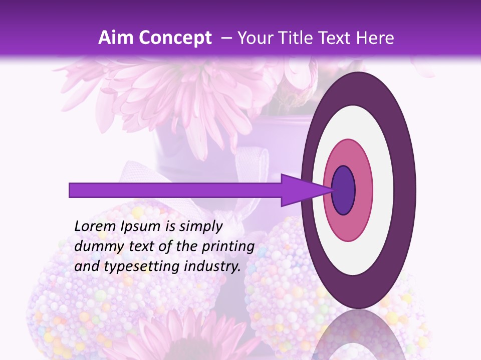 Pattern Bucket Spring PowerPoint Template