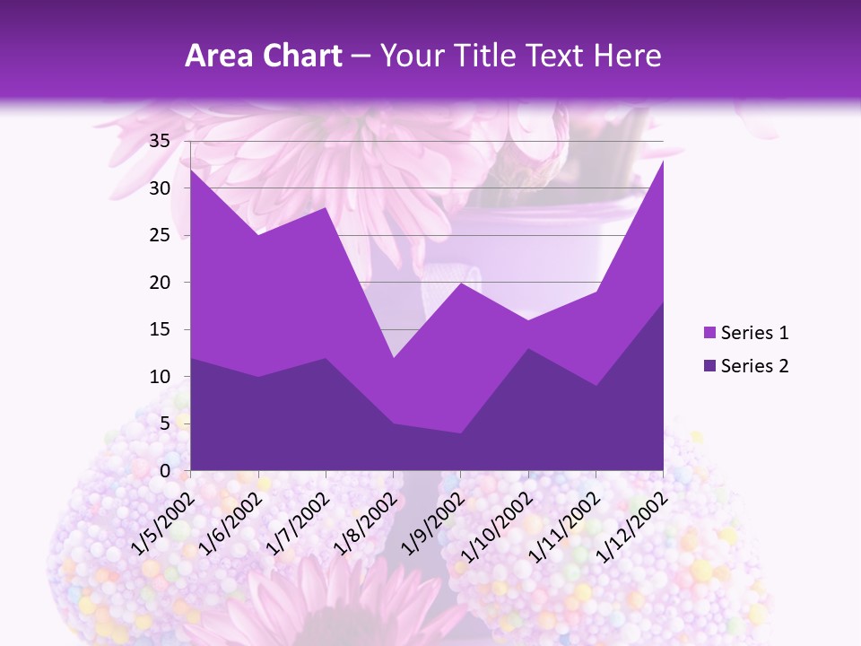 Pattern Bucket Spring PowerPoint Template