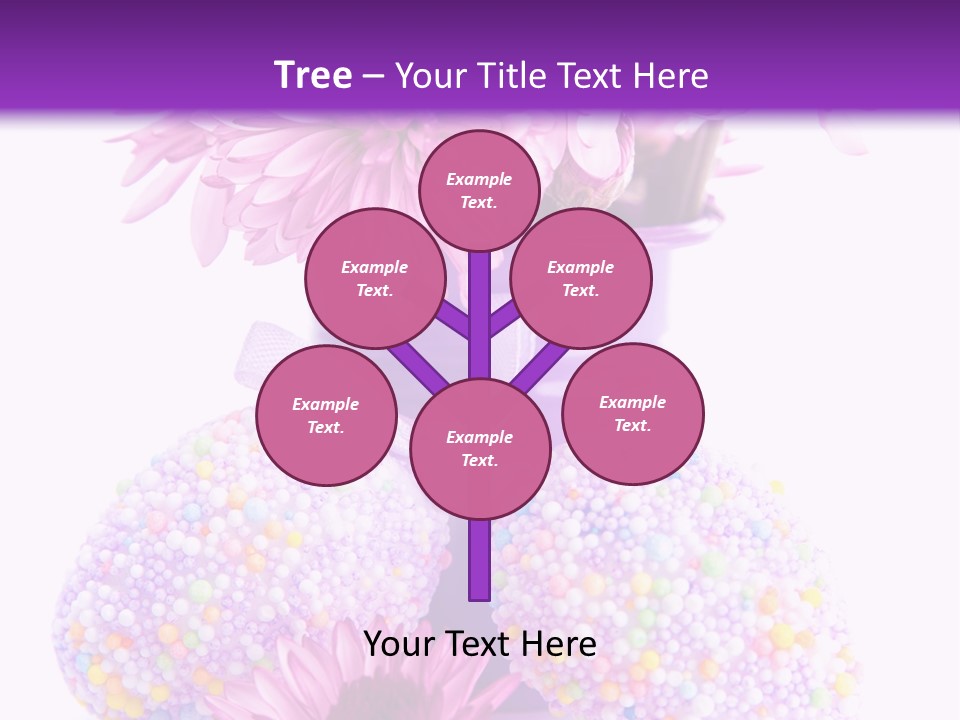 Pattern Bucket Spring PowerPoint Template