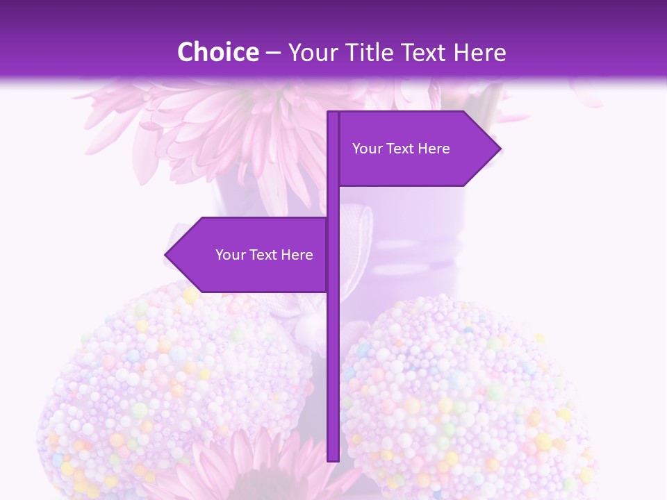 Pattern Bucket Spring PowerPoint Template